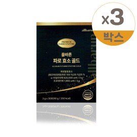 Correct Faro Enzyme Gold 3g x 30 packs 3 / 올바른 파로 효소 골드 3g x 30포 3개