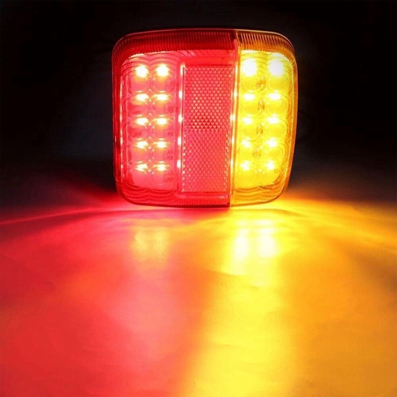 2Pack Magnetic Wireless Trailer Lights Kit, Magnetic Wireless Tail Lights