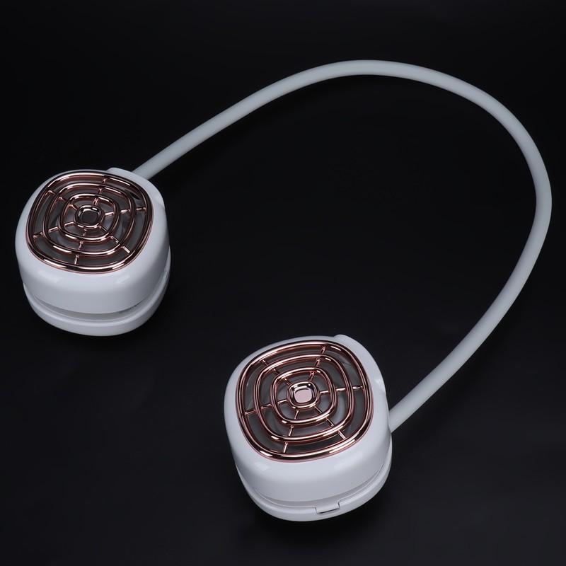 Portable Hanging Neck Fan USB Charging Wearable Handheld Fan for