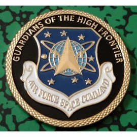 Air Force Space Command Military Honor Challenge Coin