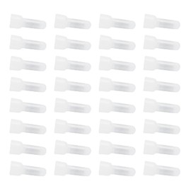 Closed End Connectors 1000Pcs Closed End Wire Crimp Wire Caps, 1000 Pcs Closed End Cap Ce2 Connectors Transparent Nylon Wire Crimp Cap Closed End Terminal Wire Cable Connector Kits (CE1)