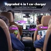 WHATOOK Starlight Retractable Car Charger: Car Accessories with Starlight in
