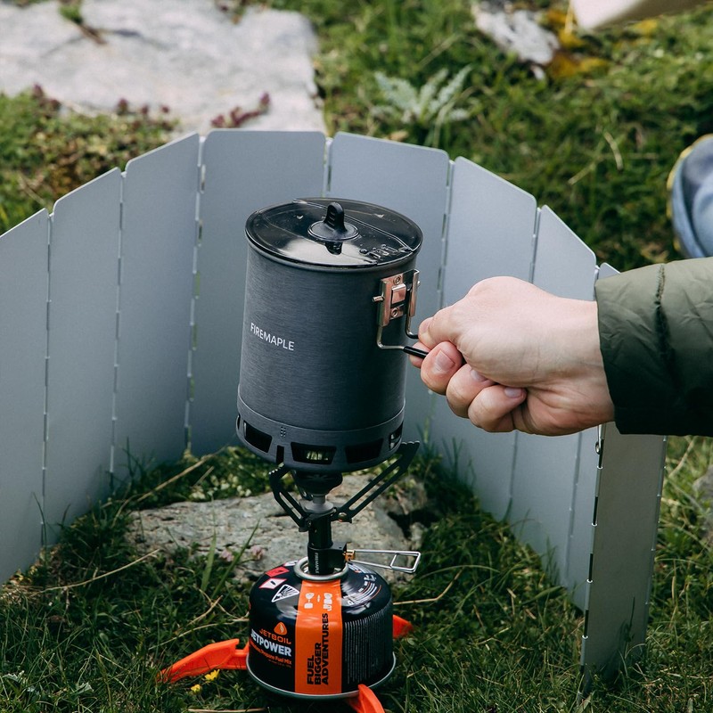 Fire-Maple FMW-510 Windscreen Folding Camping Stove Wind Shield - Gas