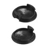 A ABSOPRO Pack of 2 Car Rear Bumper Towing Eye