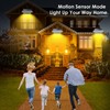 KEENZO Solar Gutter Lights - Bright Solar Powered led Fence