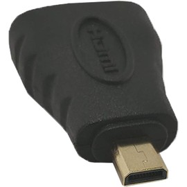 SatelliteSale Digital HDMI Female to Micro HDMI Male Adapter PVC Black