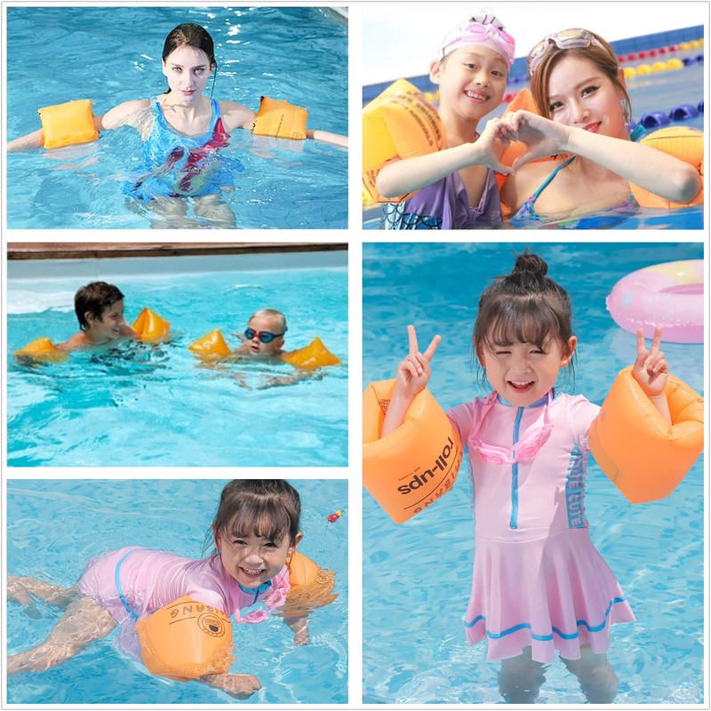 Arm Floaties for Kids and Adults (2 Pack) - Pool