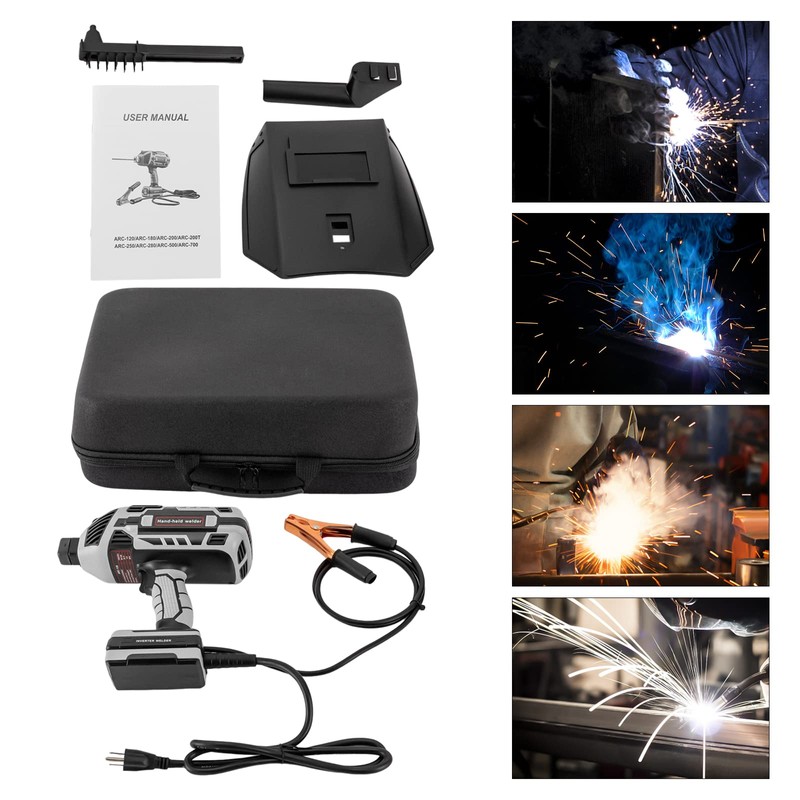 Cbhfmljd Electric Welder Hand Held Welding Machine Kit, 110V/4600W IGBT
