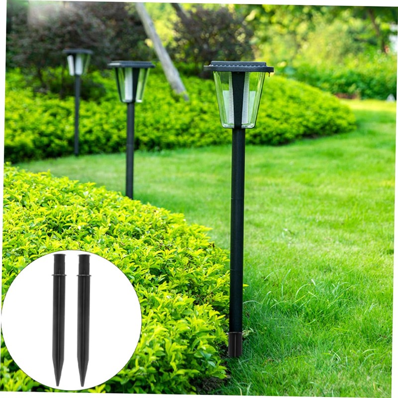 Levemolo Solar Light Stakes Durable Garden Ground Stakes with Extension