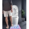 Toilet Floor Protector From Urine 15 Pack Disposable Toilet Mats