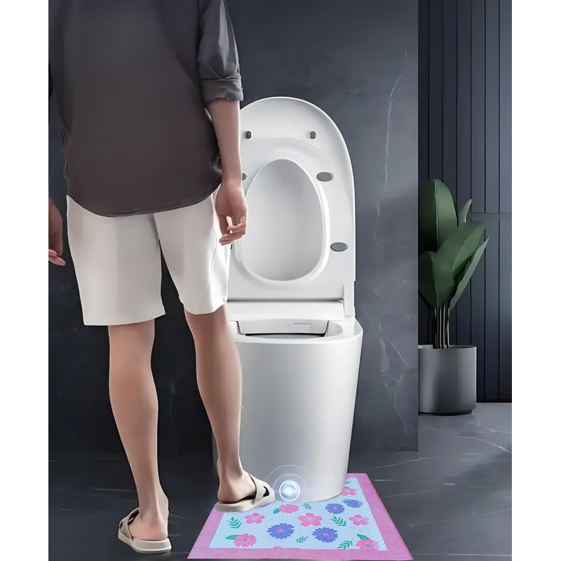 Toilet Floor Protector From Urine 15 Pack Disposable Toilet Mats