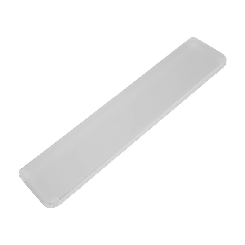 Keyboard Wrist Rest 0.4 to 0.6in Slope Ergonomic Clear Acrylic