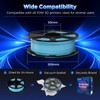 FLASHFORGE Rapid PLA Filament 1.75mm Luminous Blue, 500mm/s High Speed