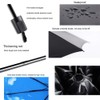 Hosoncovy Night Star Sky Folding Umbrella Double Layer Windproof Anti