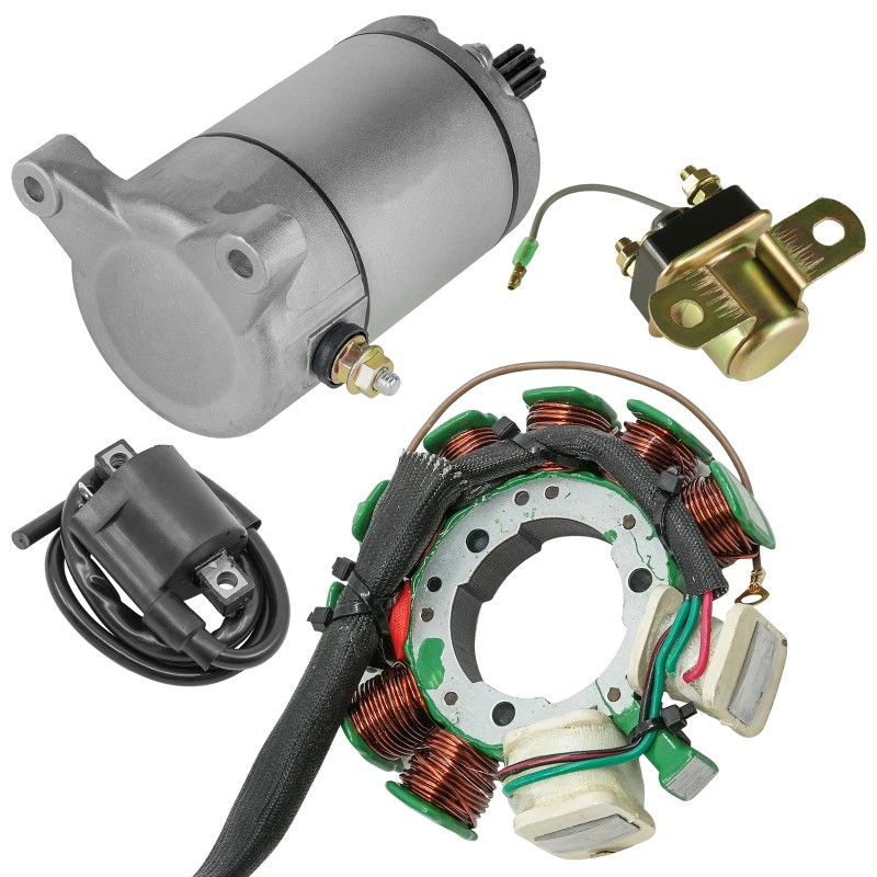 For Polaris Stator Starter Solenoid Ignition Coil for Polaris Magnum