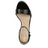 Naturalizer Womens Vera Ankle Strap Block Heel Dress Sandal ,Black
