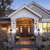 GOALPLUS 18 Inch Outdoor Porch Light with Wall Mount, Antique