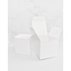 A Little Extra Co 100 pack White Boxes 3x3x3 Inches,