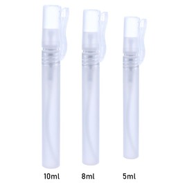 Leadigol 9 PCS Empty Refillable Perfume Spray Bottles, 5ml, 8ml,10ml Perfume Spray Bottle Pen Shape Spray Tube Cosmetics Liquid Container for Travel