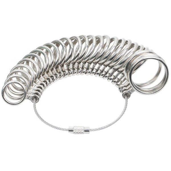 TRIXES UK Ring Sizer Measure A to Z Finger Ring