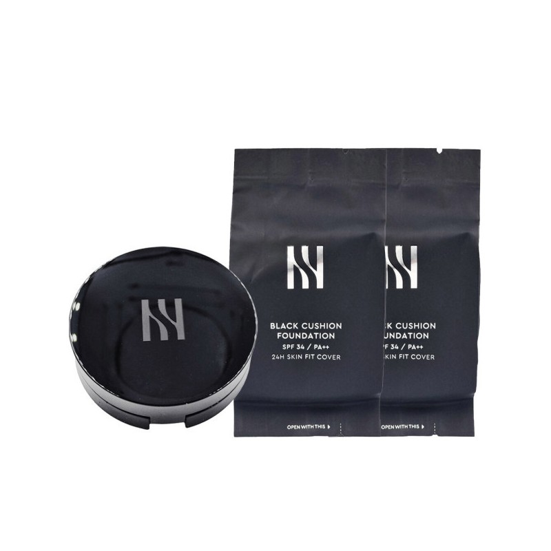 Hera Black Cushion Foundation 23N1 Beige 15g original + 2