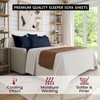 Full Sleeper Sofa Bed Sheet Set - 400 Thread Count