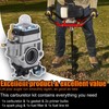 56257 57341 63022 Carburetor for Harbor Freight 52cc 2HP Predator