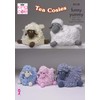 King Cole 9119 Knitting Pattern Sheep Tea Cosies in Funny