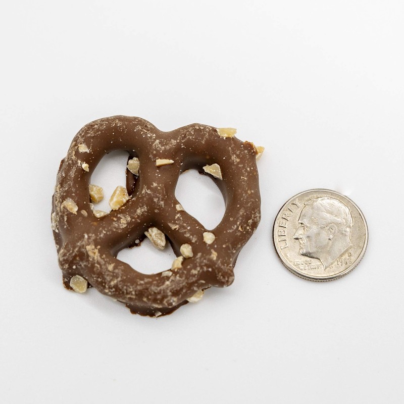 Milk Chocolate Toffee Pretzels, Bulk (1 lb. Resealable Zip Lock