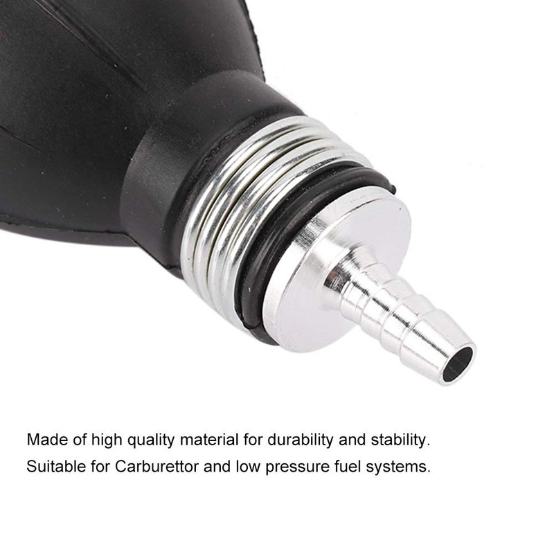 KIMISS Fuel Line Pump, ABS Fuel Line Gasoline Pump Hand