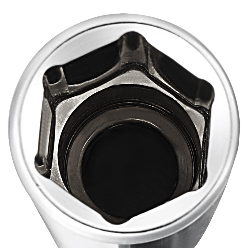 sourcingmap 2 Pcs 1/4-Inch Drive 8mm 6-Point Shallow Socket, Metric,