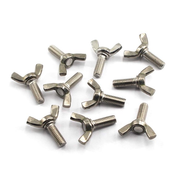 M4x8 Wing Bolt 304 Stainless Steel Butterfly Screw Bolt (Pack