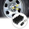 sourcing map 16 Pcs Locking Hex Closed End Lugnut Wheel