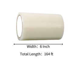 THINNGEN Greenhouse Repair Tape - 6In x 164Ft Heavy Duty Long-Lasting Solution for Outdoor Greenhouse | Durable & Weather-Resistant Repair Rip Clear Poly Film