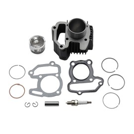 MOFANS MOFANS 80CC Top End Rebuild Engine Kit Cylinder Piston Gaskets Set Fit for Yamaha Badger Raptor 80 1985-2008 for # 22K-11311-02-00