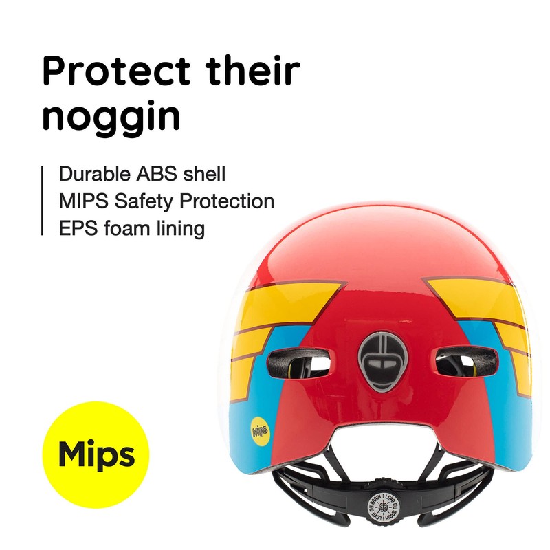 Nutcase Unisex Youth Little Nutty Supa Dupa Helmet, Multicoloured, S