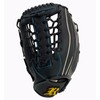 Soft Baseball Glove Left Handed Junior All Round 10.5" Black