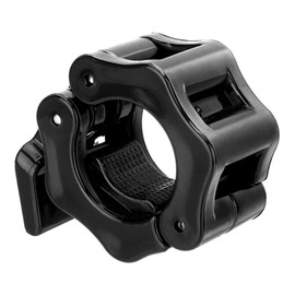 Pack of 4 Dumbbell Clasps, Quick Release, Dumbbell Clasps, 30 mm, Dumbbell Bar, Quick Release, Barbell Clamps, Quick Lock for Workout, Weightlifting, Black