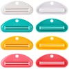 LOVEINUSA Toothpaste Tube Squeezer Dispenser- 4 Pack Random Colors