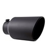 FUUNPOWER 5'' Inlet Exhaust Tip, 8'' Outlet 15'' Overall Length