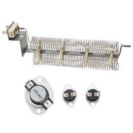 Dryer Heating Element and Thermal Fuse Kit by SupHomie - Compatible with Maytag PYE2300AYW, Maytag PYET344AYW, Maytag PYET244AYW, Admiral ADE7000AYW