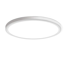 MODERN 28W 3200lm LED Flush Mount Ceiling Light, Super Slim 12 inch LED Ceiling Light, 5000K Daylight LED Ceiling Light for Bedroom, Living Room, Dining Room… (5000K-1 Pack(White))