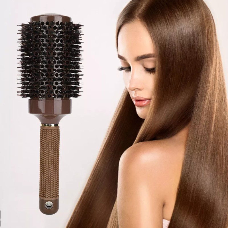 generic Cepillo Térmico Redondo Con Rodillo De Aluminio Resistente A