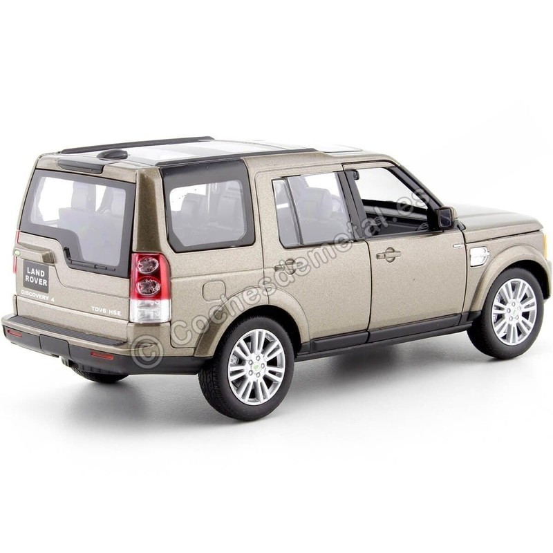 Land Rover Discovery 4, met.-braun, Modellauto, Fertigmodell, Welly 1:24