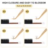 FEITA Eyelash Extension Tweezer Set Gold Lash Applicator Tool -
