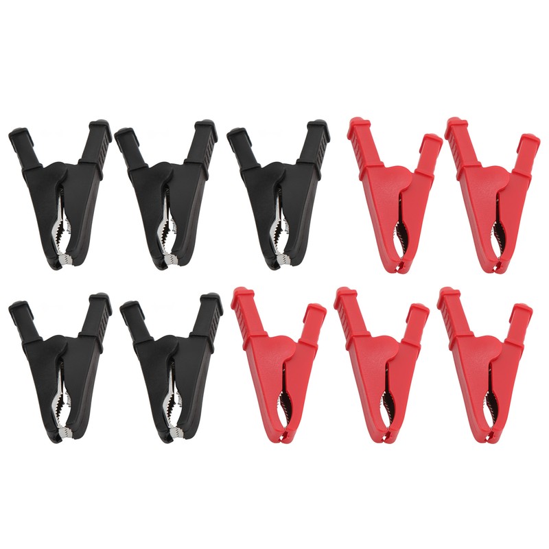 10pcs Electric Test Clip Good Electrical Conductivity Corrosion Resistance Power
