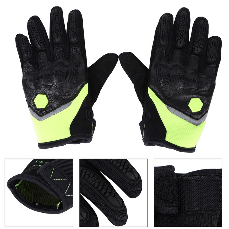 Full Finger Outdoor Safety Riding Anti Skid Non slip Breathable