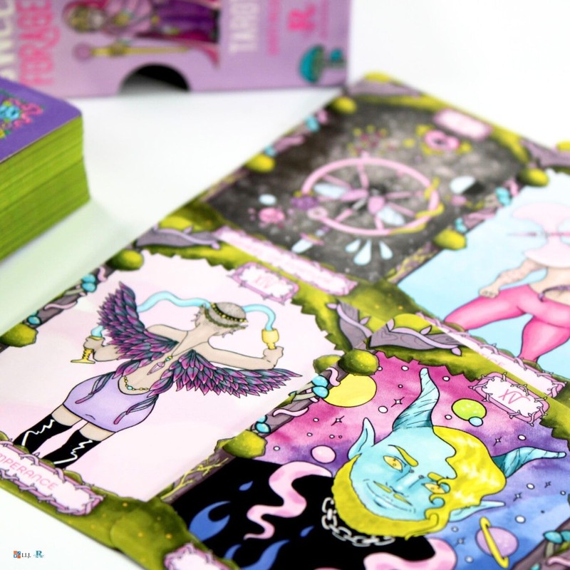 I.I.J Sweet Forager's Tarot Cards, Weighted Edition, 78 Cards, Tarot,
