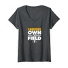 Womens San Diego Vaqueros Own the Field V-Neck T-Shirt