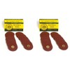 100 Adalox Abrasive Sanding Discs, 7/8" Diameter, Medium Grit